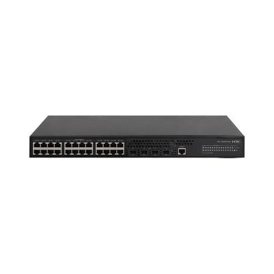 H3C S5024PV3-EI 24 PORT GIGABIT + 4X1GB SFP UPLINK YÖNETİLEBİLİR L2 RACKMOUNT SWITCH(9801A1QT)