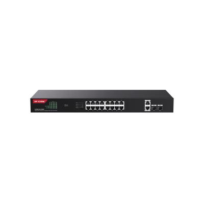 IP-COM G1120P-16-250W 16 PORT GIGABIT+2XGB RJ45/SFP UPLINK 230W POE RACKMOUNT SWITCH