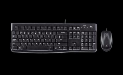 LOGITECH MK120 TR Q USB KABLOLU KLAVYE VE MOUSE SET SIYAH 920-002560