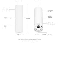 UBNT U6-MESH 2.4/5GHZ DUALBAND WIFI6 4X4 MU-MIMO 5.3GBPS DIŞ ORTAM ACCESS POINT(ADAPTÖRLÜ)
