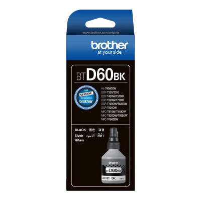 Brother BTD60BK Siyah (Black) Orijinal Mürekkep