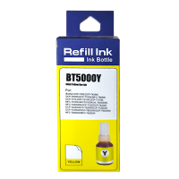Brother Uyumlu Refill Ink BT5000Y Yellow (Sarı) Dolum Muadil Mürekkebi