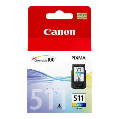 Canon CL-511 2972B007 Renkli (Color) Orijinal Kartuş