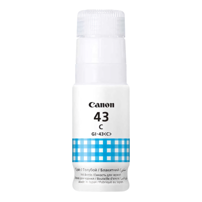 Canon GI-43 4672C001 Mavi (Cyan) Orijinal Mürekkep
