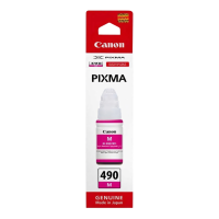 Canon GI-490 0665C001 Kırmızı (Magenta) Orijinal Mürekkep
