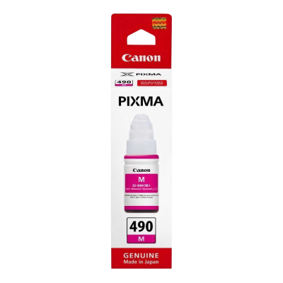 Canon GI-490 0665C001 Kırmızı (Magenta) Orijinal Mürekkep