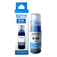 Canon Uyumlu Refill Ink GI-43 Cyan (Mavi) Dolum Muadil Mürekkebi