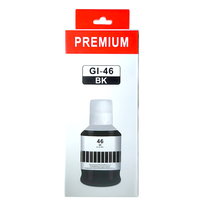 Canon Uyumlu Refill Ink GI-46BK Black (Siyah) Dolum Muadil Mürekkebi