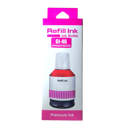 Canon Uyumlu Refill Ink GI-46M Magenta (Macenta) Pigment Dolum Muadil Mürekkebi