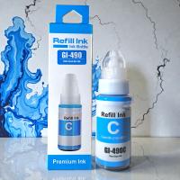 Canon Uyumlu Refill Ink GI-490C Cyan (Mavi) Dolum Muadil Mürekkebi