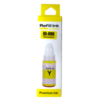 Canon Uyumlu Refill Ink GI-490Y Yellow (Sarı) Dolum Muadil Mürekkebi