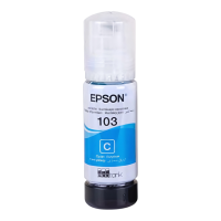 Epson EcoTank 103 C13T00S24A Mavi (Cyan) Orijinal Mürekkep