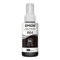 Epson EcoTank 664 C13T66414A Siyah (Black) Orijinal Mürekkep