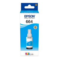 Epson EcoTank 664 C13T66424A Mavi (Cyan) Orijinal Mürekkep