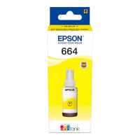 Epson EcoTank 664 C13T66444A Sarı (Yellow) Orijinal Mürekkep