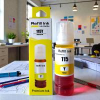 Epson Uyumlu Refill Ink 115Y Yellow (Sarı) Dolum Muadil Mürekkebi