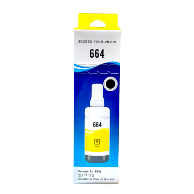Epson Uyumlu Refill Ink 664 Sarı (Yellow) Dolum Muadil Mürekkebi