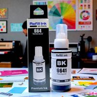 Epson Uyumlu Refill Ink 664 Siyah (Black) Dolum Muadil Mürekkebi