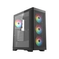 FRISBY FC-9480G 600W +80 BRONZE RGB 4X8120MM FAN  GAMİNG SİYAH KASA