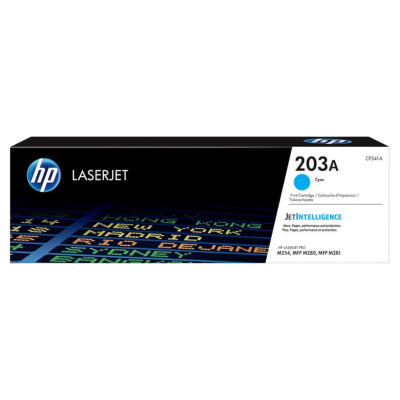 HP 203A (CF541A) Cyan (Mavi) Toner Kartuş - İtalya Ürünü
