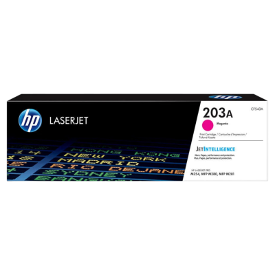HP 203A (CF543A) Macenta Toner Kartuş - İtalya Ürünü