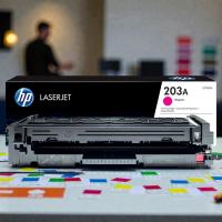 HP 203A (CF543A) Macenta Toner Kartuş - İtalya Ürünü