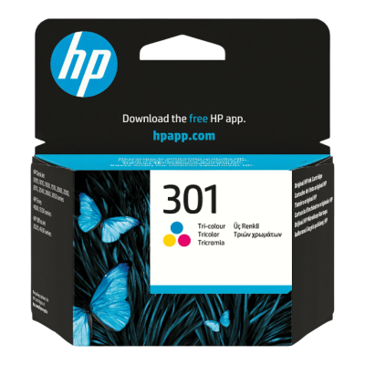 HP 301 CH562EE Renkli (Color) Orijinal Kartuş