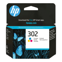 HP 302 F6U65AE Renkli (Color) Orijinal Kartuş