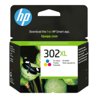HP 302XL F6U67AE Renkli (Color) Yüksek Kapasiteli Orijinal Kartuş