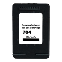 HP 704 CN692A Siyah (Black) Muadil Kartuş