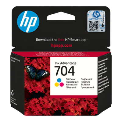 HP 704 CN693A Renkli (Color) Orijinal Kartuş