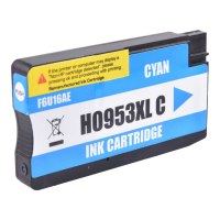 HP 953XL F6U16AE Mavi (Cyan) Yüksek Kapasiteli Muadil Kartuş