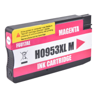 HP 953XL F6U17AE Kırmızı (Magenta) Yüksek Kapasiteli Muadil Kartuş
