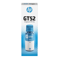 HP GT52 M0H54AE Mavi (Cyan) Orijinal Mürekkep