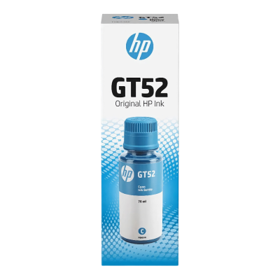 HP GT52 M0H54AE Mavi (Cyan) Orijinal Mürekkep