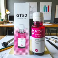 HP Uyumlu Original Ink GT52 Magenta (Macenta) Dolum Muadil Mürekkebi
