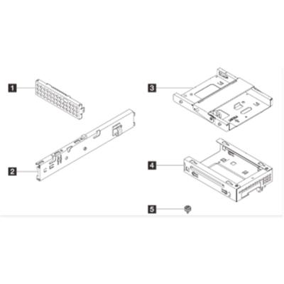LENOVO ST45 V3 1x3.5 HDD + ODD Cage Kit 4XF7A96626
