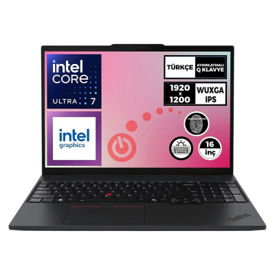 Lenovo ThinkPad E16 Gen 2 21MA008YTX Intel Core Ultra 5 125U 16GB RAM 512GB SSD 16" FreeDOS Dizüstü Bilgisayar