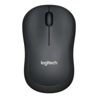 Logitech Silent Touch M220 Sessiz Kablosuz Mouse (Siyah)