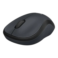 Logitech Silent Touch M220 Sessiz Kablosuz Mouse (Siyah)