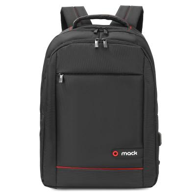 MACK MCC-007 17.3" OFFICE USB GİRİŞLİ NOTEBOOK SIRT ÇANTASI SİYAH