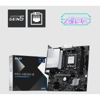 MSI PRO H810M-B DDR5 6400MHZ 1XHDMI 1XDP 1XM.2 MATX 1851P (INTEL ULTRA PROCESSORS SERIES 2)