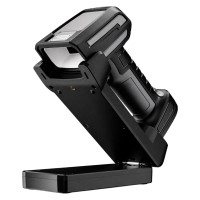 PERKON TIGER RS56 2D 2.4GHz 300M + Bluetooth + USB Kablosuz Ultra Dayanıklı IP67 Endüstriyel Barkod Okuyucu + Cradle