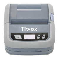 TIWOX BT-5050 203 DPI Direkt Termal 80 mm USB + Bluetooth OLED Ekranlı Taşınabilir Fiş Yazıcı