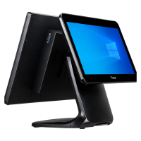 TIWOX TP-7650D 18.5" Intel Core i7 5. Nesil 8GB RAM 128GB NVMe SSD Dokunmatik POS PC + 13.2" Müşteri Ekranı