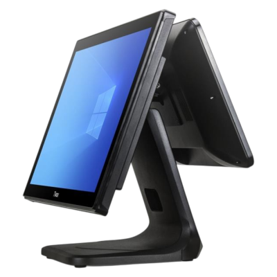 TIWOX TP-8610D 18.5" Intel Core i7 10. Nesil 16GB RAM 256GB NVMe SSD Dokunmatik POS PC + 13.2" Müşteri Ekranı
