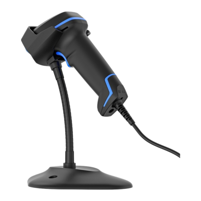TIWOX VS-50 2D Karekod DPM Kablolu USB Barkod Okuyucu + Stand