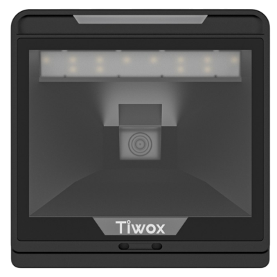 TIWOX VS-8000 2D Karekod Kablolu USB Masaüstü Barkod Okuyucu