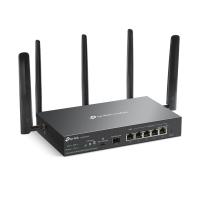 TP-LINK OMADA ER706W-4G AX3000 1XGIGABIT SFP WAN/LAN PORT 1XGIGABIT RJ45 WAN PORT 4XGIGABIT WAN/LAN RJ45 VPN ROUTER