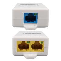 URANIUM POE-RP12 1 PORT POE GİRİŞ BESLEME+ 2 PORT POE ÇIKIŞ 10/100 PLASTİK KASA POE REPEATER